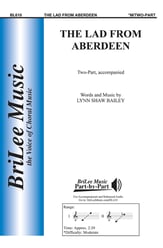 Lad from Aberdeen, The SA choral sheet music cover